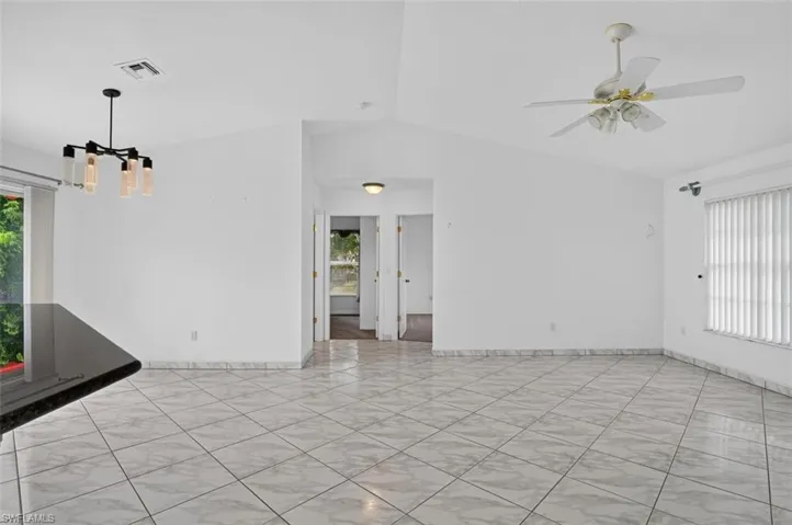 Facing guest rooms
