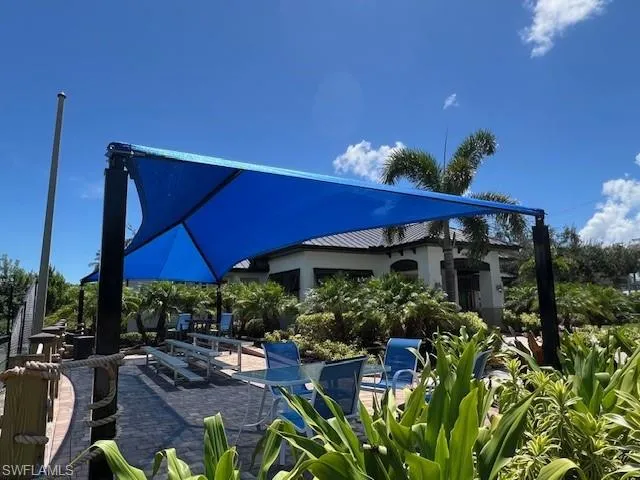 View of patio