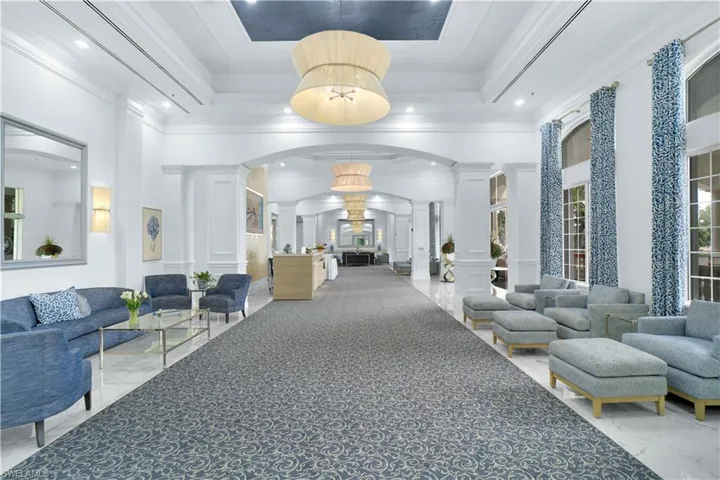 Club lobby