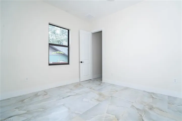 View of spare room