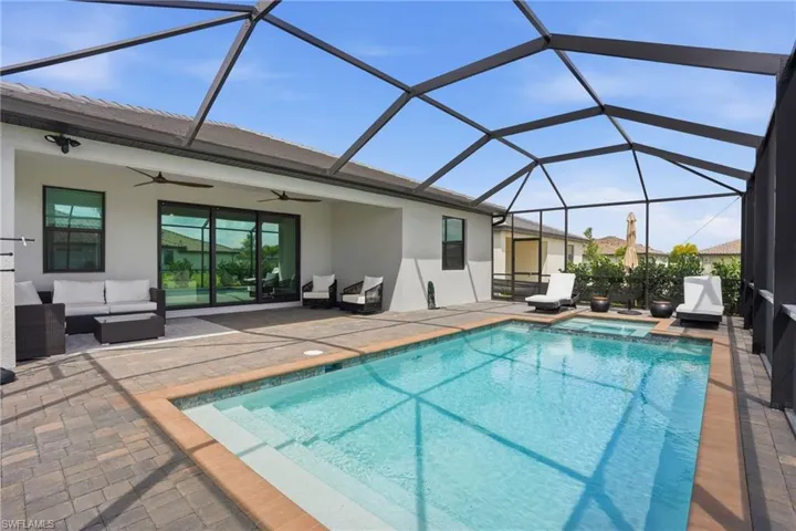 Pool and spa