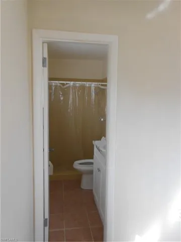 View of laundry Master Bathroom