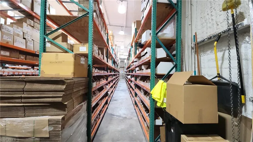 View of storage