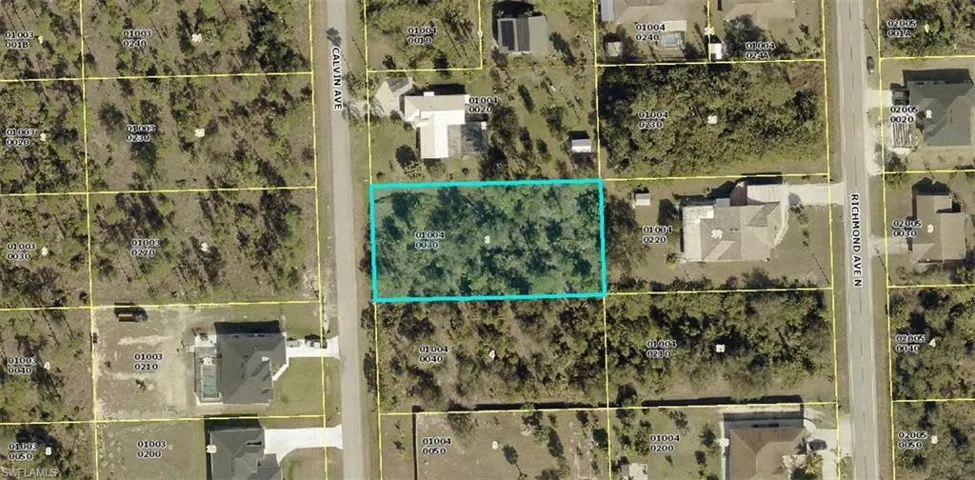Aerial view of property's location