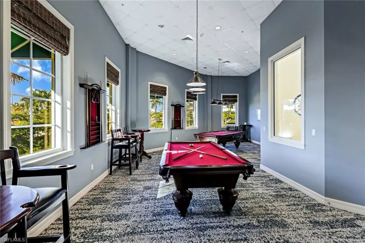 Billiards room