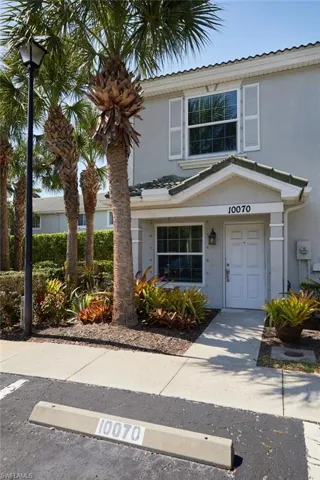 View of front of home featuring stucco siding