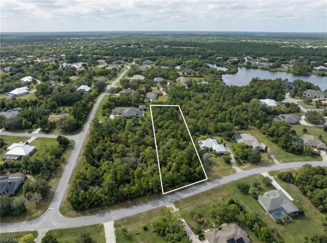 Wooded lot with established roads