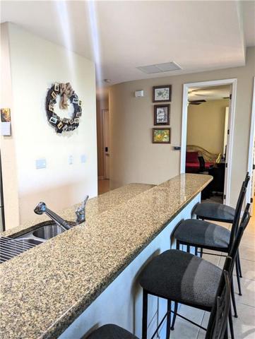 Generously Sized Bar Seating for Four