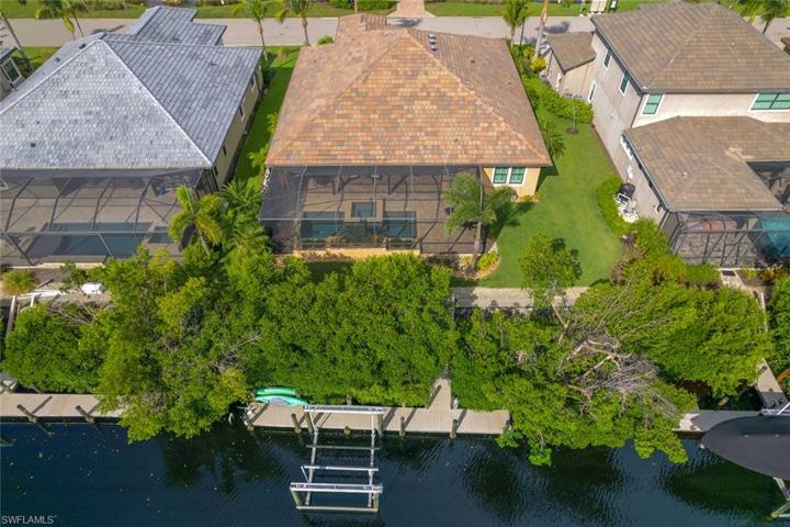Back of property