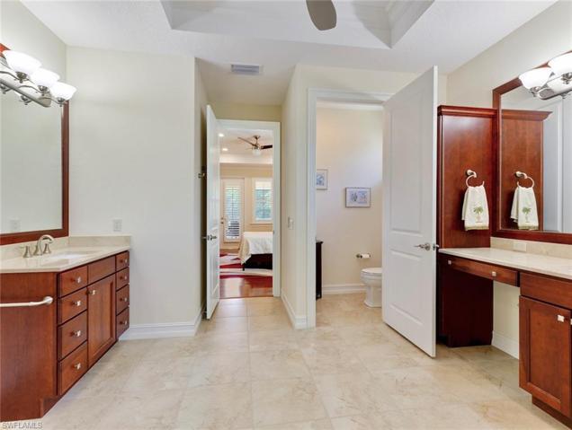 Separate, double vanities