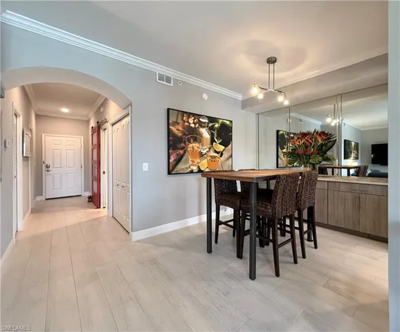 FLex Space Being Used As Dining Room