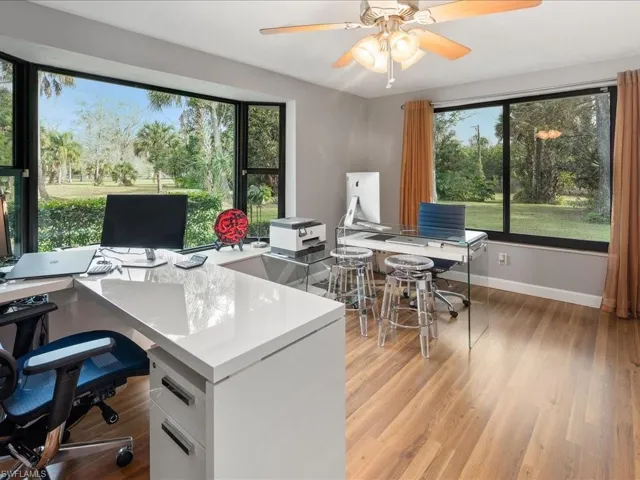 4th bedroom used as a office