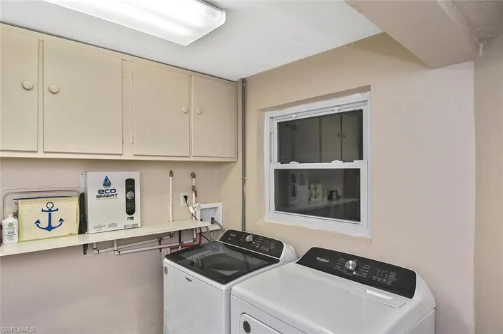 Home has a tankless water heater for instant hot water!