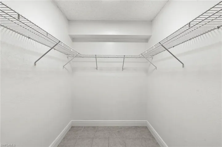 EXTRA-LARGE CLOSET IN PRIMARY BEDROOM
