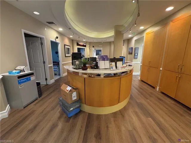 View of welcome area