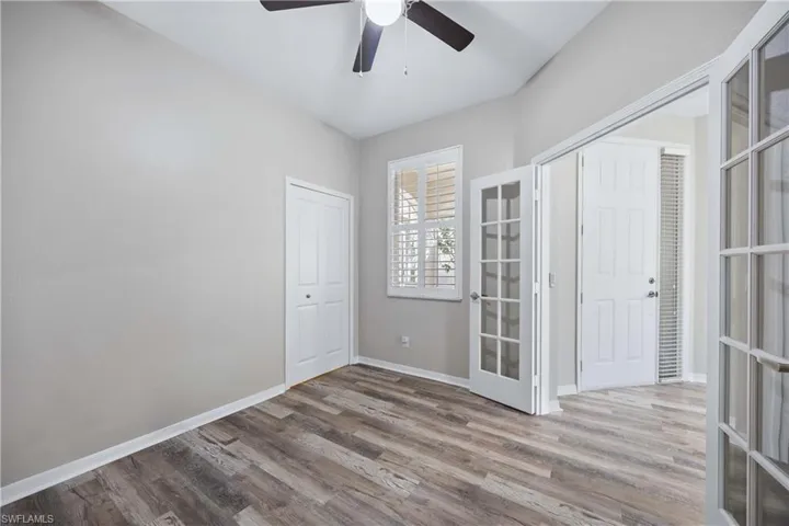 Spacious second bedroom offers adaptability to suit your lifestyle—guest room, office, or creative space.