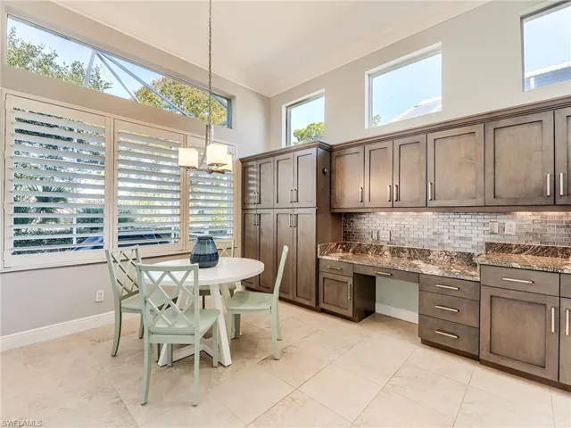 virtually painted white cabinets provides a whole new look