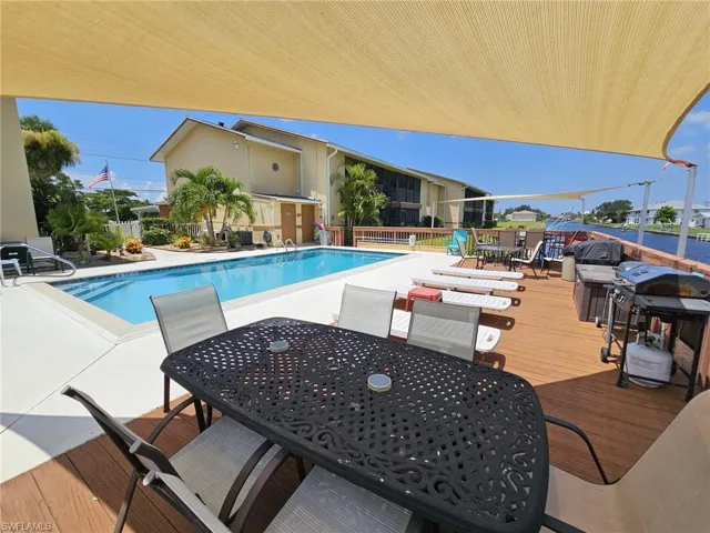 View of swimming pool