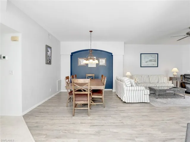 Dining Area & Living Room