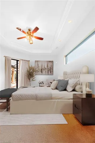 Digitally master bedroom - entire home was just painted white inside (3/17/24)