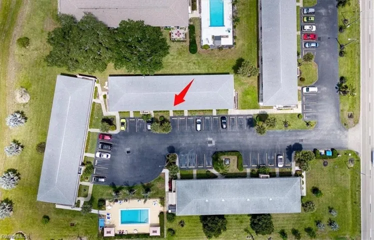 View of property location featuring a pool area