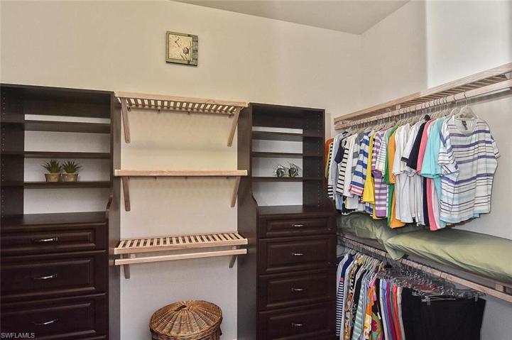Huge Primary walk-in closet