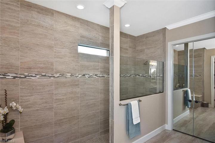 The Primary walk-in shower