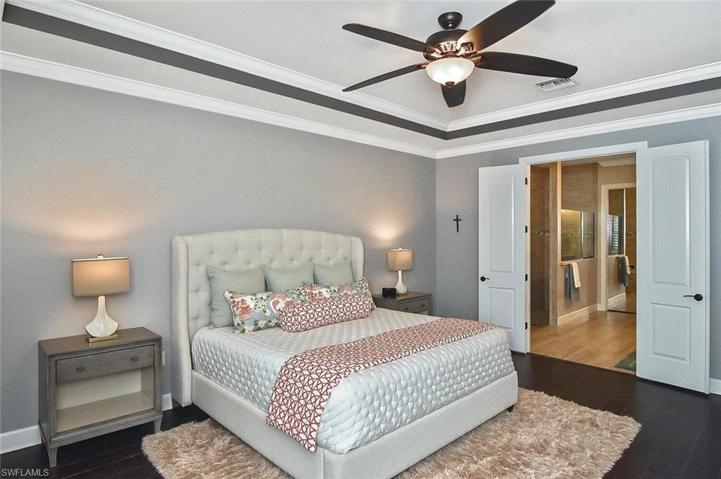 Primary Retreat with tray ceiling
