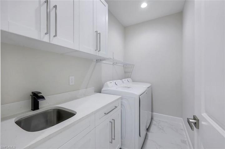 Laundry with appliances included