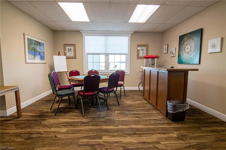 Game room in the Clubhouse