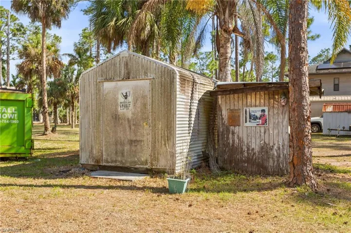 View of shed