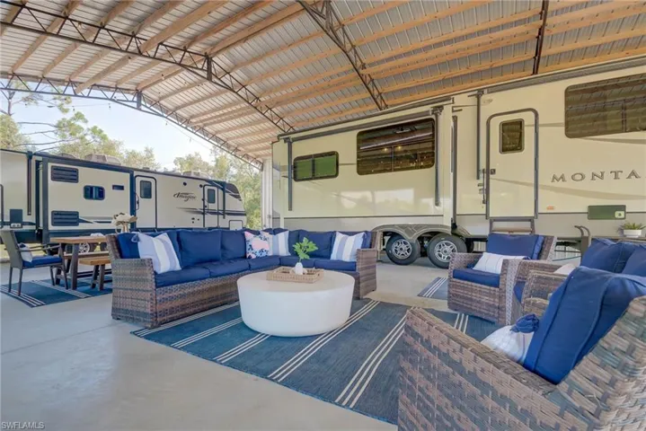 View of patio / terrace with an outdoor hangout area