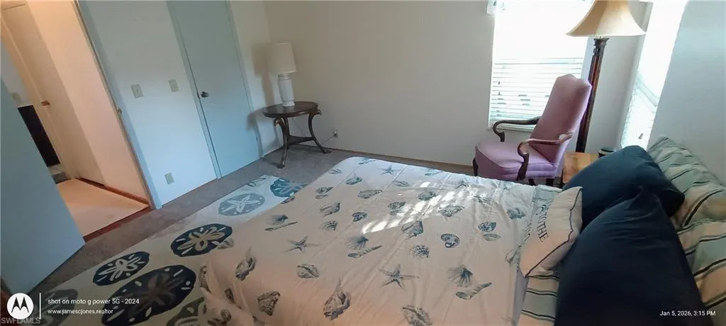 Bedroom featuring a closet