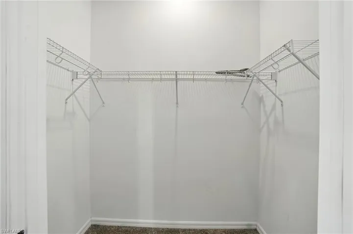 Spacious closet featuring carpet floors