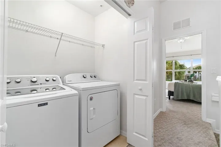 Upstairs laundry