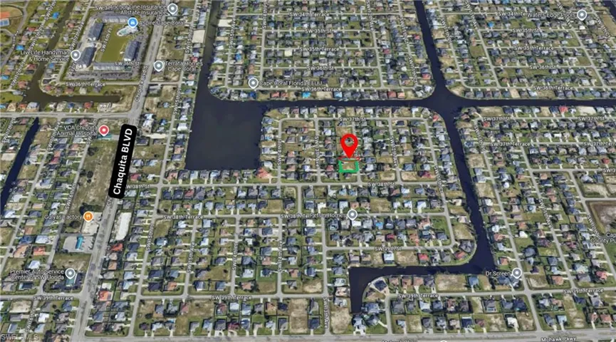 Map location