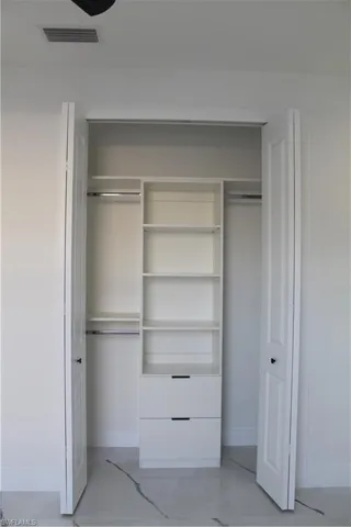 View of closet