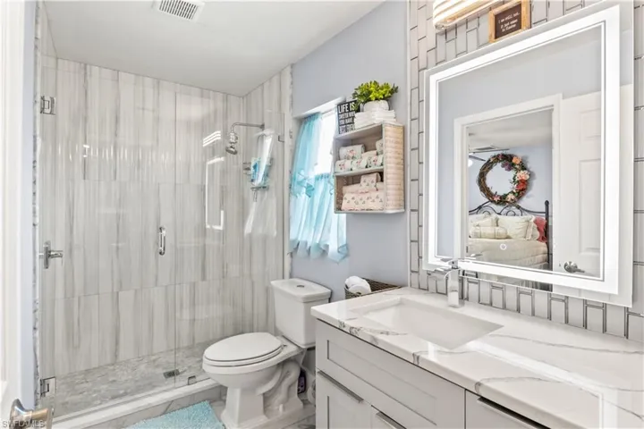 Guest-ready bathrooms that feel just as luxurious as the primary.
