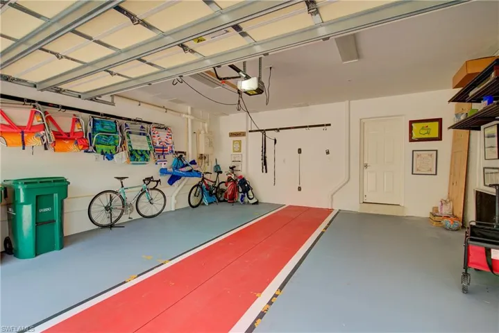 2 Car Garage entry into foyer