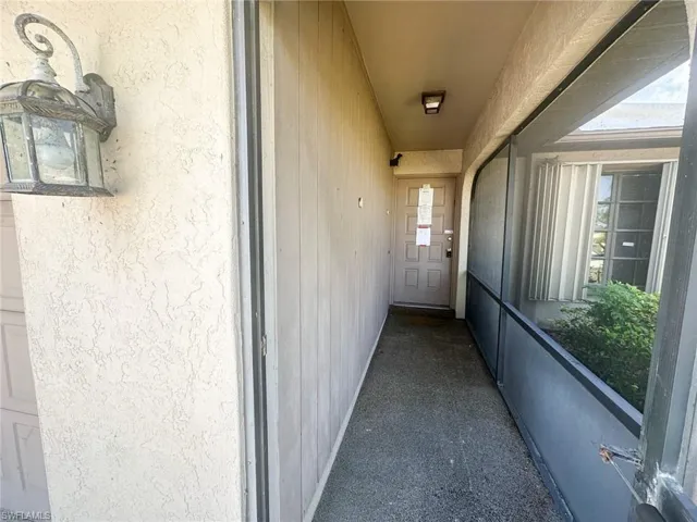 enclosed entry
