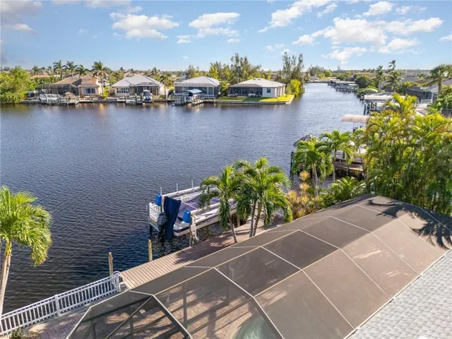 Water view featuring a boat dock