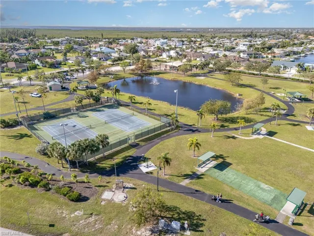 Birds eye view of Nearby Joe Stonis Park withiin walking distance.
