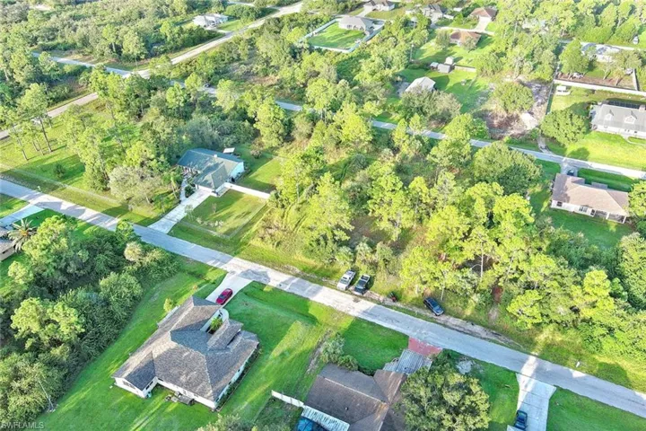Aerial overview of property's location
