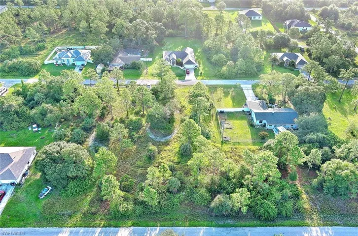 Aerial overview of property's location