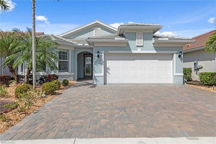 Expanded paver driveway