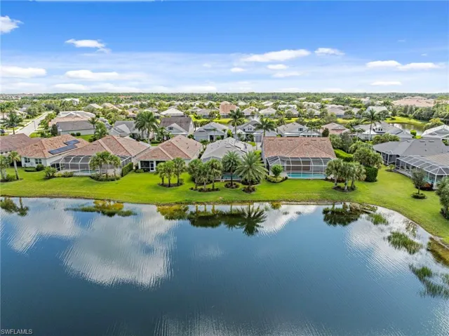 Aeriel view of home