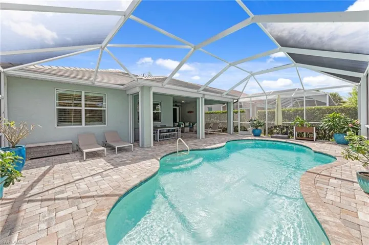 Plenty of area around pool to relax