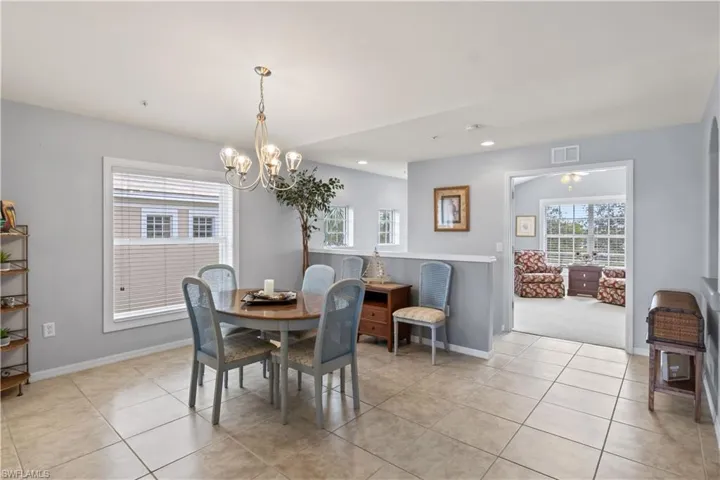For those more formal evenings, enjoy the dedicated dining area.
