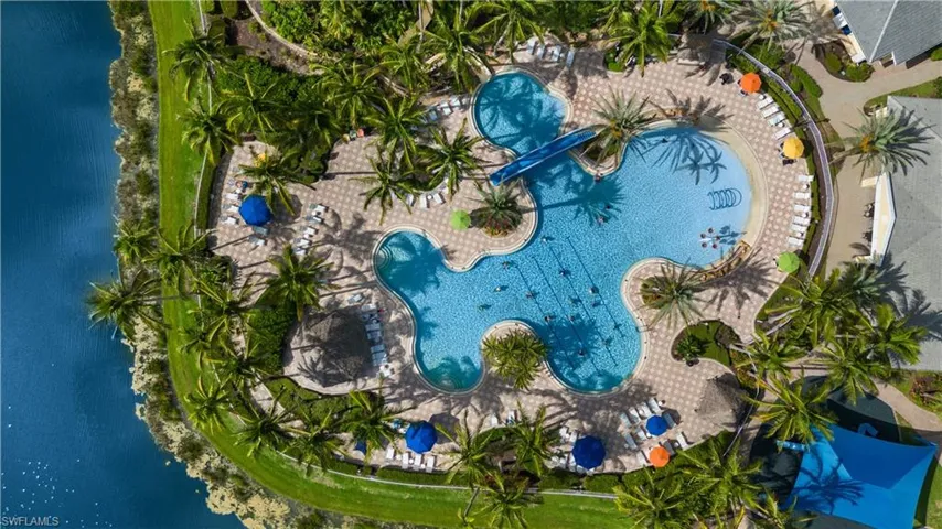 Resort style community pool