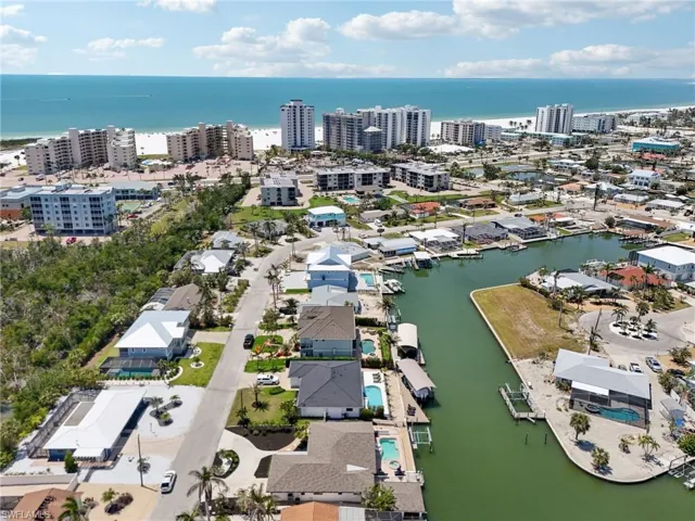 View of urban area featuring a nearby body of water